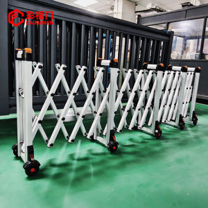 Clôture d'isolation en accordéon conçue sur mesure garde-corps extérieur barrage routier personnalisation en usine disponible pour Mall Park - Product Image 4