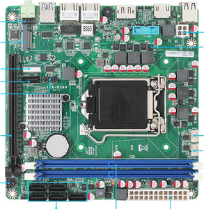 เมนบอร์ดเดสก์ท็อป <span class=keywords><strong>ITX</strong></span> Intel DDR4 แรม 64GB ใหม่ - Product Image 1