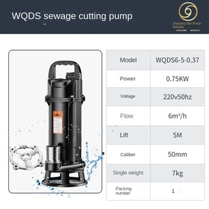 <span class=keywords><strong>Pompe</strong></span> à eaux usées 220V/QWD pour le commerce extérieur, petite <span class=keywords><strong>pompe</strong></span> pour l'irrigation agricole, fosse <span class=keywords><strong>septique</strong></span>, coupe 110V, <span class=keywords><strong>pompe</strong></span> submersible domestique - Product Image 6