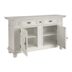 Midcentury Modern Solid Wood <strong>Sideboard</strong> with 3 Drawers for Home Entryway-Living Room <strong>Kitchen</strong> &amp; Dining Storage - Product Image 2