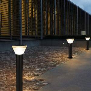 Vente en gros de lampadaires solaires LED de haute puissance pour allées, lampes de jardin modernes, éclairage extérieur pour pelouses - Product Image 3