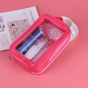 Portable Patterned PVC Wash Travel Hand-held Storage <b>Makeup</b> <b>Bag</b> Wholesale - Product Image 2