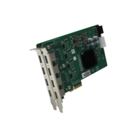Carte PCI Express X4 8 ports USB3.0 interne avec 4 contrôleurs Renesas pour la capture d'images et de vidéos de caméra en stock