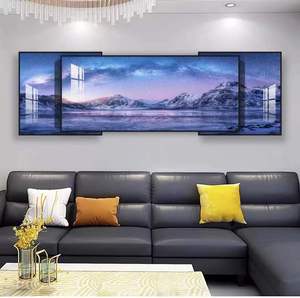 Trang Trí Nội Thất Phòng Khách Trang Trí Cảnh Quan Tự Nhiên Tường Nghệ Thuật Hình Ảnh Pha Lê Sứ Bức Tranh Trừu Tượng Áp phích In Ấn Vải - Product Image 5