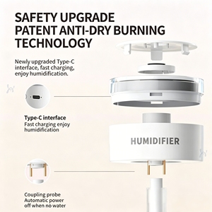 Diffuseur d'aromathérapie portable à ultrasons pour voiture avec lumière LED, purificateur d'air et humidificateur – Nouveau design 2026 - Product Image 6
