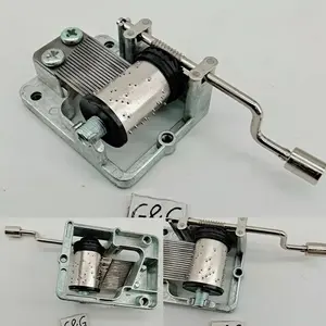 Mecanismo de Caja de Música de Manivela, Movimiento de Caja de Música Económica en Oferta - Product Image 1