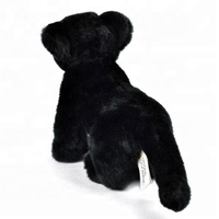 Peluche personnalisée Léopard Noir, Animal Sauvage en Peluche, Léopard Réaliste, Peluche Panthère pour Cadeau Enfant