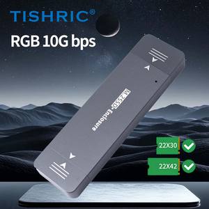 Disco Duro de Estado Sólido TISHRIC M.<span class=keywords><strong>2</strong></span> NGFF, Protocolo Dual Nvme a USB3.1 TIPO C, Dos en Uno, Caja Magnética para Disco Duro, RTL9210B - Product Image 3