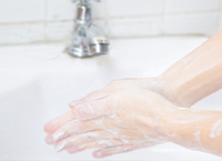 Tablette de savon en mousse pour les mains, à 3 pièces, pour le nettoyage des mains