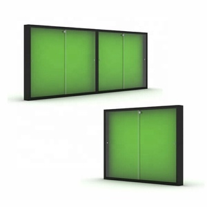 Vetrina da Parete KEWAY con Cornice <span class=keywords><strong>in</strong></span> Alluminio, Espositore per Trofei, Telefoni, Borse e Utensili da <span class=keywords><strong>Cucina</strong></span> - Product Image 4