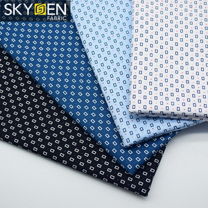 Skygen muestra gratis 118 gsm satén sedoso acabado venta al por mayor de textiles de algodón impreso tela de stocklot guangzhou - Product Image 1
