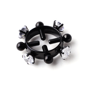 Anelli per Capezzoli Non Forati in Acciaio Chirurgico, Gioielli per il Corpo Senza <span class=keywords><strong>Piercing</strong></span> - Product Image 6