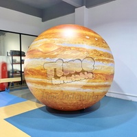 3M 4M 5MCustom Made Sci-Fi Inspiré Géant Gonflable Planète Jupiter pour la Publicité