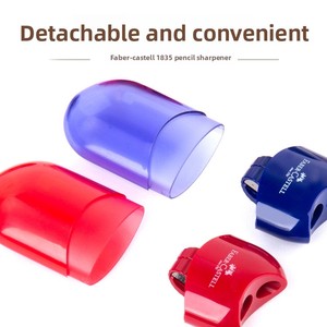 Sacapuntas de Plástico de Doble Orificio Faber-<span class=keywords><strong>Castell</strong></span> 1835, Mini Sacapuntas Infantiles para Estudiantes de Primaria - Product Image 4