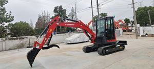 Excavadoras YANMAR usadas en buen estado, comercio de China, miniexcavadora japonesa YANMAR Vio55 de 5,5 toneladas para uso doméstico - Product Image 3