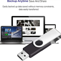 Clés USB - 128 Mo - 128 Go Haute vitesse USB 2.0 Logo personnalisé Clés métalliques en stock pour ordinateurs portables