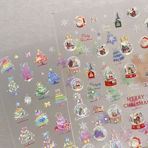 Pegatinas <span class=keywords><strong>de</strong></span> Uñas Navideñas Autoadhesivas para Niños, Lindas Figuras <span class=keywords><strong>de</strong></span> Muñeco <span class=keywords><strong>de</strong></span> <span class=keywords><strong>Nieve</strong></span>, Copos <span class=keywords><strong>de</strong></span> <span class=keywords><strong>Nieve</strong></span>, Campanas <span class=keywords><strong>de</strong></span> <span class=keywords><strong>Nieve</strong></span> y Renos - Product Image 5