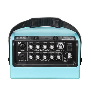 Amplificateur de guitare acoustique alimenté par batterie BP-MINI 30W, haut-parleur de 6,5 pouces, effets de réverbération/chorus, connectivité sans fil - Product Image 5