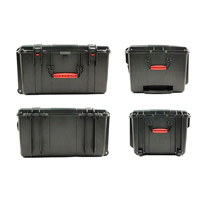Snap-Top Battery Box for Automotive, Marine, and RV Batteries 613X460X230mm Storage Case Durable Outdoor Tool Case CTB23