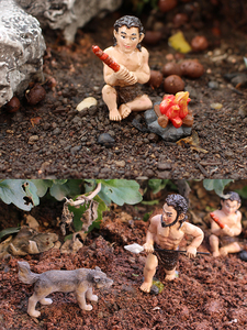 Vendita calda figure da giardino statua selvaggia ragazzo figura per giardino regalo per casa prodotti da giardino statue da giardino sculture all'aperto - Product Image 6