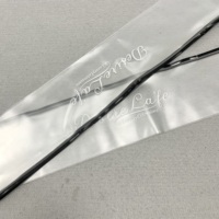 Emballage personnalisé de haute qualité pour extensions de cheveux, sac d'emballage pour mèches de cheveux avec logo, sacs d'emballage en PVC pour cheveux