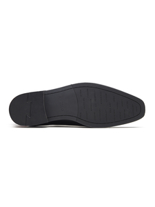 Chaussures Oxford en cuir pleine fleur importées pour hommes, à bout rond, avec fermeture à lacets, doublure en cuir DD et semelle Ortholite - Product Image 5