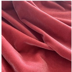 Tessuto Velluto Elasticizzato Premium Effetto Seta Coreano 320gsm ad Alto Peso per Abbigliamento - Product Image 5