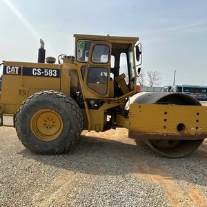 Вибрационный каток Caterpillar б/у CS583 CS683, дорожный компактор CS683e, цена - Product Image 3