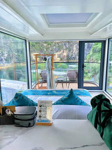 Cápsula de Glamping Portátil Moderna y de Lujo para Exteriores, Casa de Hotel Resort <span class=keywords><strong>SINOVA</strong></span> S55 con 5 Años de Garantía - Product Image 3