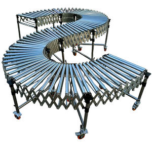 Naili trasportatore, produttore personalizzato di alta qualità flessibile a gravità in acciaio a rulli sistema trasportatore flessibile linea di trasporto - Product Image 4