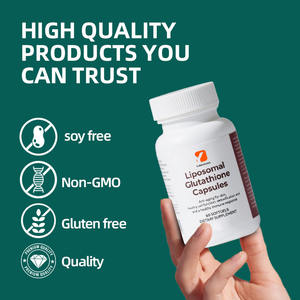 Liposoma glutatión 500mg 60 cápsulas blandas antienvejecimiento desintoxicación respuesta inmune colágeno suplemento antioxidante - Product Image 6