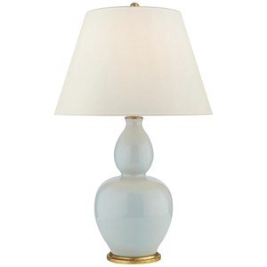Lámpara de Mesa de Cerámica Moderna Hecha a Mano en Forma de Calabaza Dorada y Negra, Decoración Eléctrica para Sala de Estar, Dormitorio, Hotel, con Base para Bombilla E26 - Product Image 2