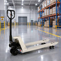 Chariot élévateur manuel 2,5T robuste pour l'Europe, série BE-S-III25 de haute qualité avec pneus en polyuréthane/nylon respectueux de l'environnement