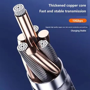 4k 60Hz Upright Bend Type C Mâle à Type C Femelle 10Gbps Câble de Données USB3.1 PD100W Adaptateur de Câble de Charge Super Rapide pour <span class=keywords><strong>Steam</strong></span> Deck - Product Image 3