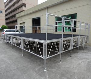 Fábrica Concierto Aleación de aluminio Escenario Truss Concierto portátil Escenario ajustable - Product Image 1
