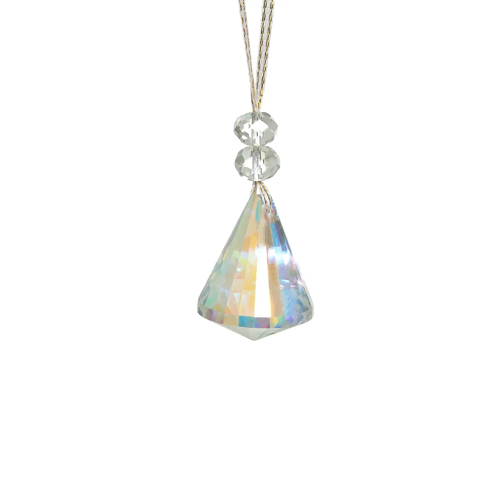 50mm Kristall hängende Kristalle Perlen für Kronleuchter Hochzeitsdekoration, Kristall Weihnachtsbaum Dekoration