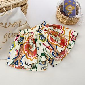 ग्रीष्मकालीन बच्चों की मुद्रित स्कर्ट लड़कियों कपास रेशम स्कर्ट 0-8 साल की पोशाक राजकुमारी स्कर्ट बाल कपड़े आकस्मिक ओम सेवा बुने - Product Image 6