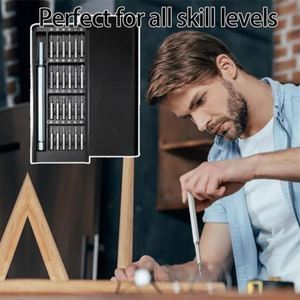 Juego de Destornilladores Pequeños 25 en 1, Kit de Herramientas Magnéticas con Puntas de Acero Phillips+Torx+Plana, Mango de Plástico, OEM - Product Image 3