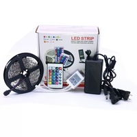 Bande LED RVB RVBW SMD2835 5050 étanche WS2815 2811 30/60/144LEDs/m flexible pleine couleur 12V adressable
