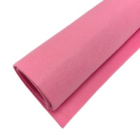 Rouleau de feutre coloré non tissé aiguilleté sur mesure, largeur 43/44 pouces disponible, viscose/polyester 100 GSM