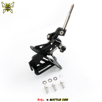 BATTLEBEE Palanca de Cambios Corta Manual Ajustable de Aluminio BKK20 para Civic 8th FA1 FD2 2006-2011, Cambio Rápido