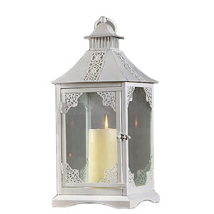 Lanterne américaine d'extérieur en fer pour bougies d'anniversaire de mariage et d'hôtel - Product Image 1