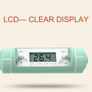 Household Baby Food Temperature Use for <strong>Babe</strong> Water and Cooking LCD Digital Thermometer - Product Image 3