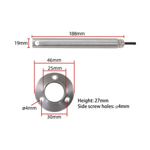 Taidacent 4-20ma 0-5V/10V RS485 مستشعر تدفق سرعة الهواء مقياس شدة الرياح مستشعر مقياس شدة الحرارة الحرارية - Product Image 3