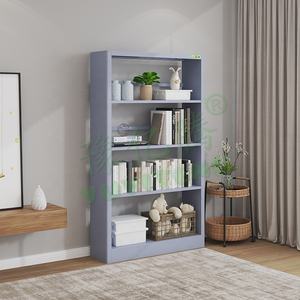 Venta al por mayor simple biblioteca escolar estantería de acero estantería de un solo lado estantería de metal - Product Image 4