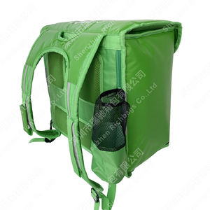 Suministro directo de fábrica Almuerzo térmico Fastfood <span class=keywords><strong>Pizza</strong></span> Carry <span class=keywords><strong>Glovo</strong></span> Bolsa de entrega aislada con portavasos - Product Image 1