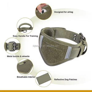 Comfortabele Verstelbare Metalen Gesp Bedieningshendel Custom Logo Air Tag Pocket Huisdier Hond Halsband - Product Image 2