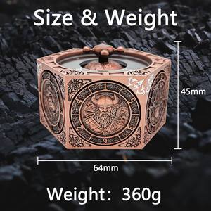 מכירה חמה <span class=keywords><strong>2026</strong></span> סט קוביות פרימיום DnD מתכת ויקינג סִגְנוֹן 7 ב-1 קוביות פוליהדרליות למשחקי תפקידים מבוכים ודרקונים - Product Image 5