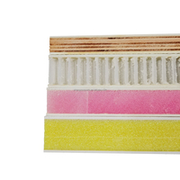 Panneaux composites isolés en mousse PU/XPS et panneaux sandwich alvéolaires en PP renforcés de fibre de verre pour remorques