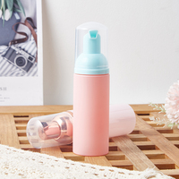 Botol busa pink Bening, botol plastik pembersih tangan 30/50/60/70/80/100ml